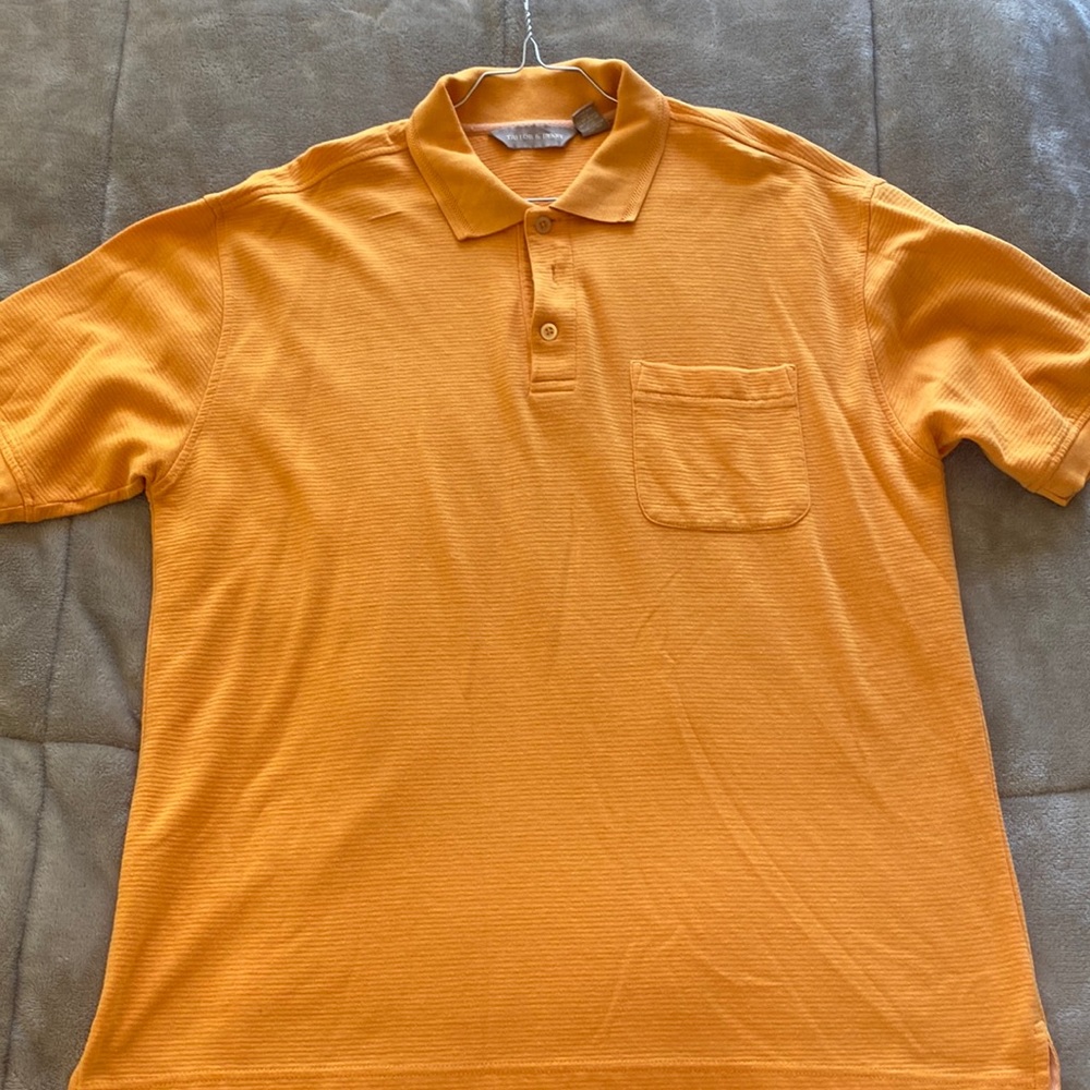 Orange polo L